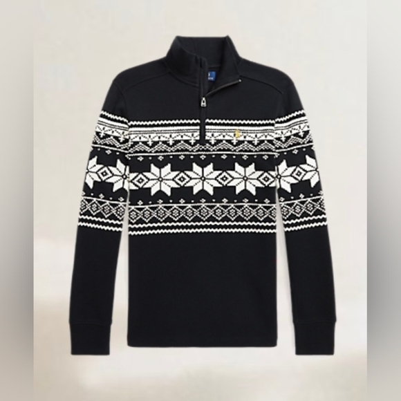 Polo Ralph Lauren Other - Polo Ralph Lauren Fair Isle Cotton Interlock Pullover Boys size XL (18-20)